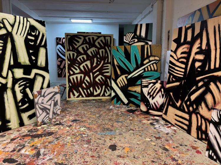 Lesung und Kunstgespräch